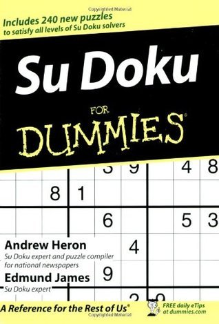 Su Doku for Dummies By Andrew Heron , Edmund James