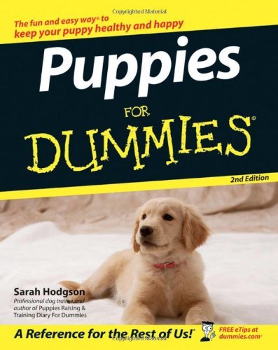 Puppies For Dummies By Sarah Hodgson