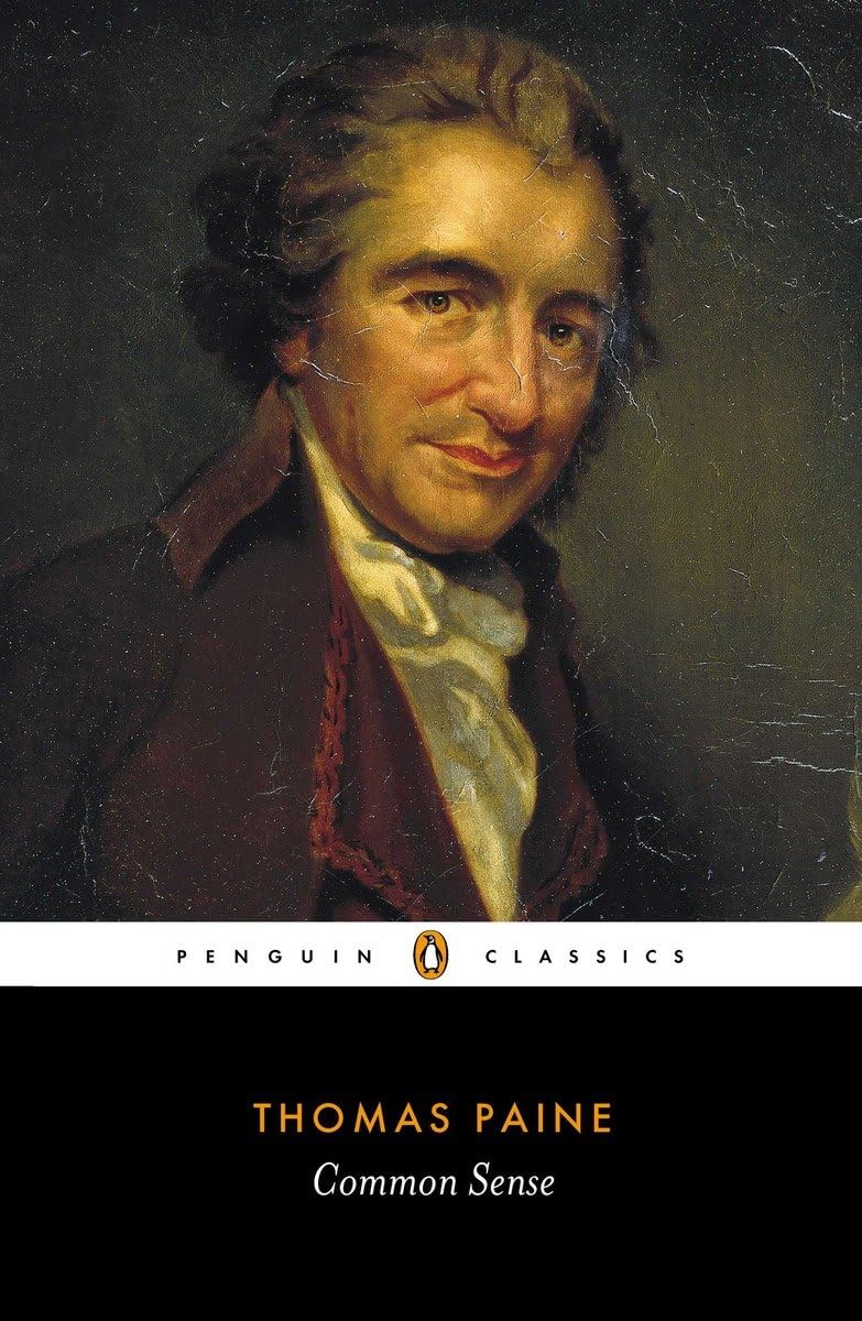 Common Sense Book by Thomas Paine