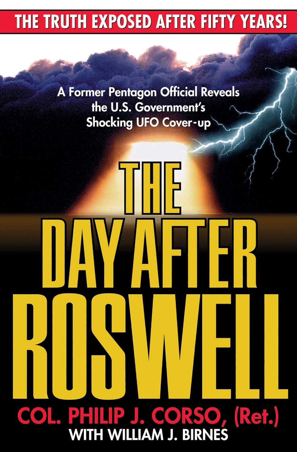The Day After Roswell Book by Philip J. Corso and William J. Birnes