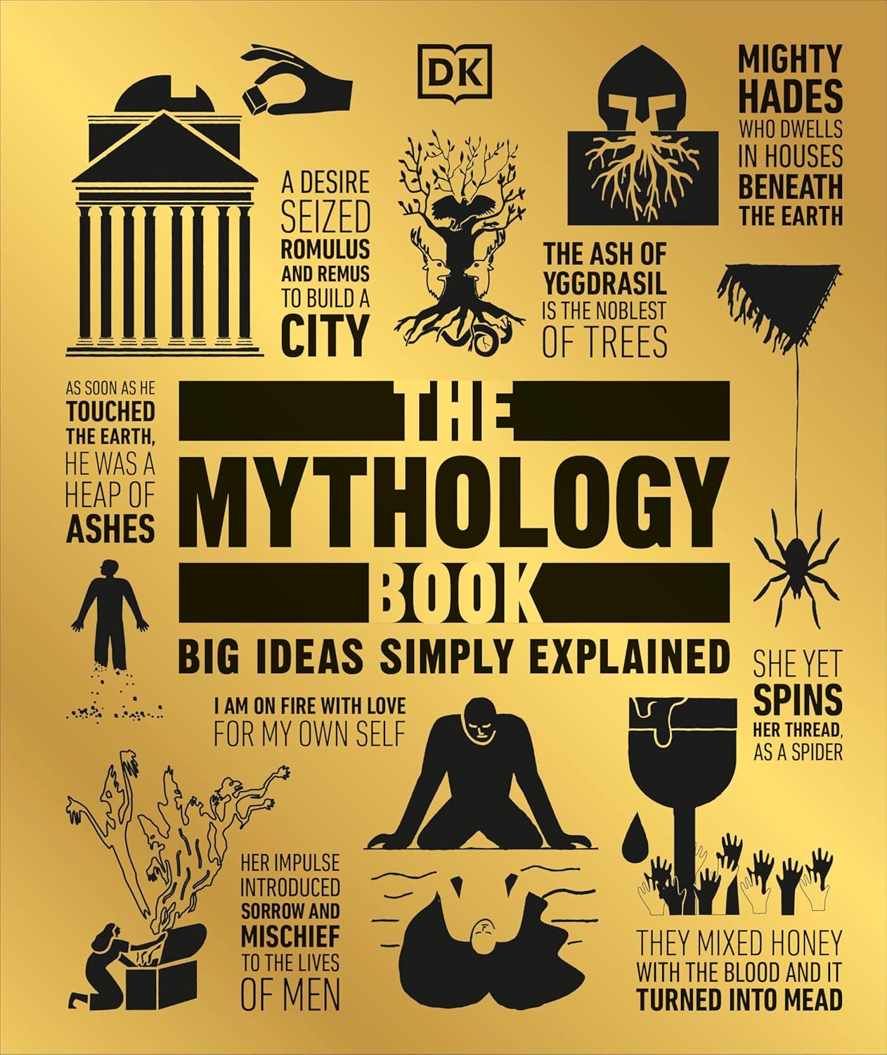 The Mythology Book: Big Ideas Simply Explained By D.K. Publishing