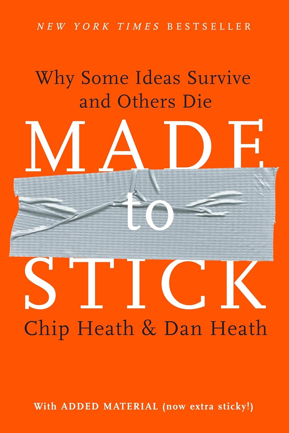 Made to Stick: Why Some Ideas Survive and Others Die by Chip Heath & Dan Heath