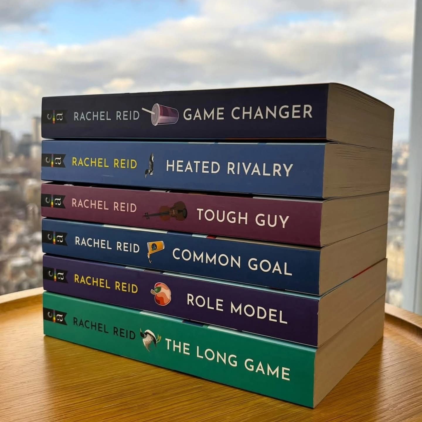 Game Changers series by Rachel Reid