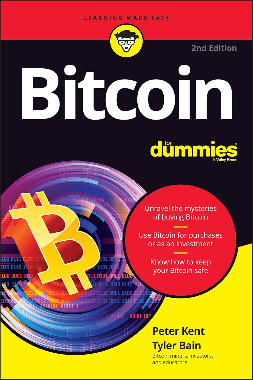 Bitcoin For Dummies Book by Peter Kent and Tyler Bain by Prypto
