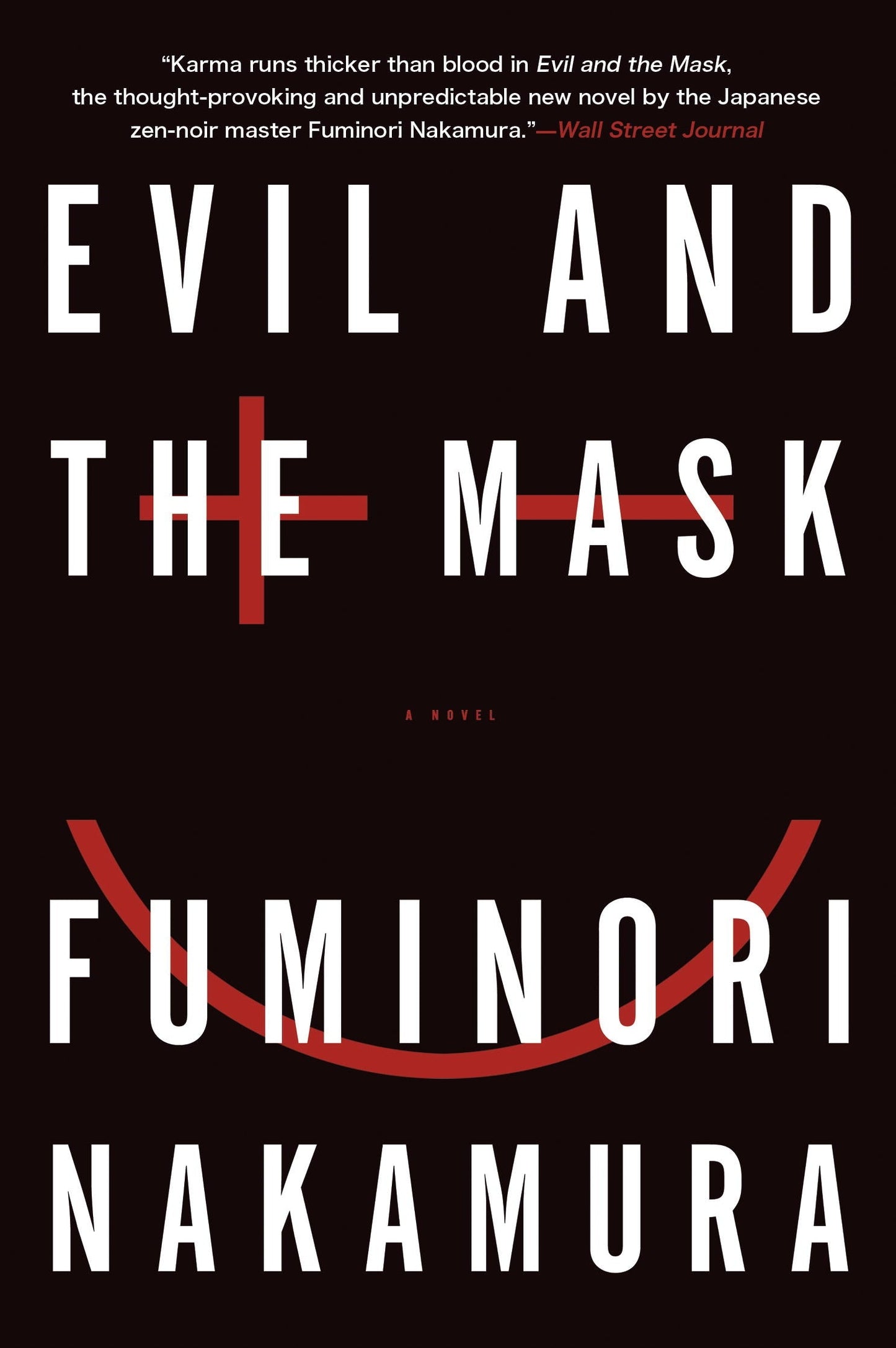 Evil and the Mask Book by Fuminori Nakamura
